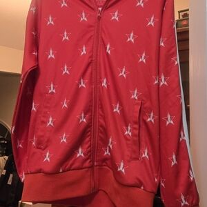 Jeffree Star Red And White Track Suit Kacket Large